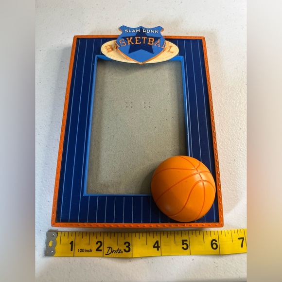Gund Kids All Stars Slam Dunk Basketball Photo Frame For 4”x6” Photo - Picture 5 of 6